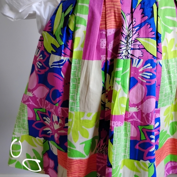 Lilly Pulitzer Classic Pleated Skirt Knee Length Colorful Pockets Size 2 - Picture 13 of 17